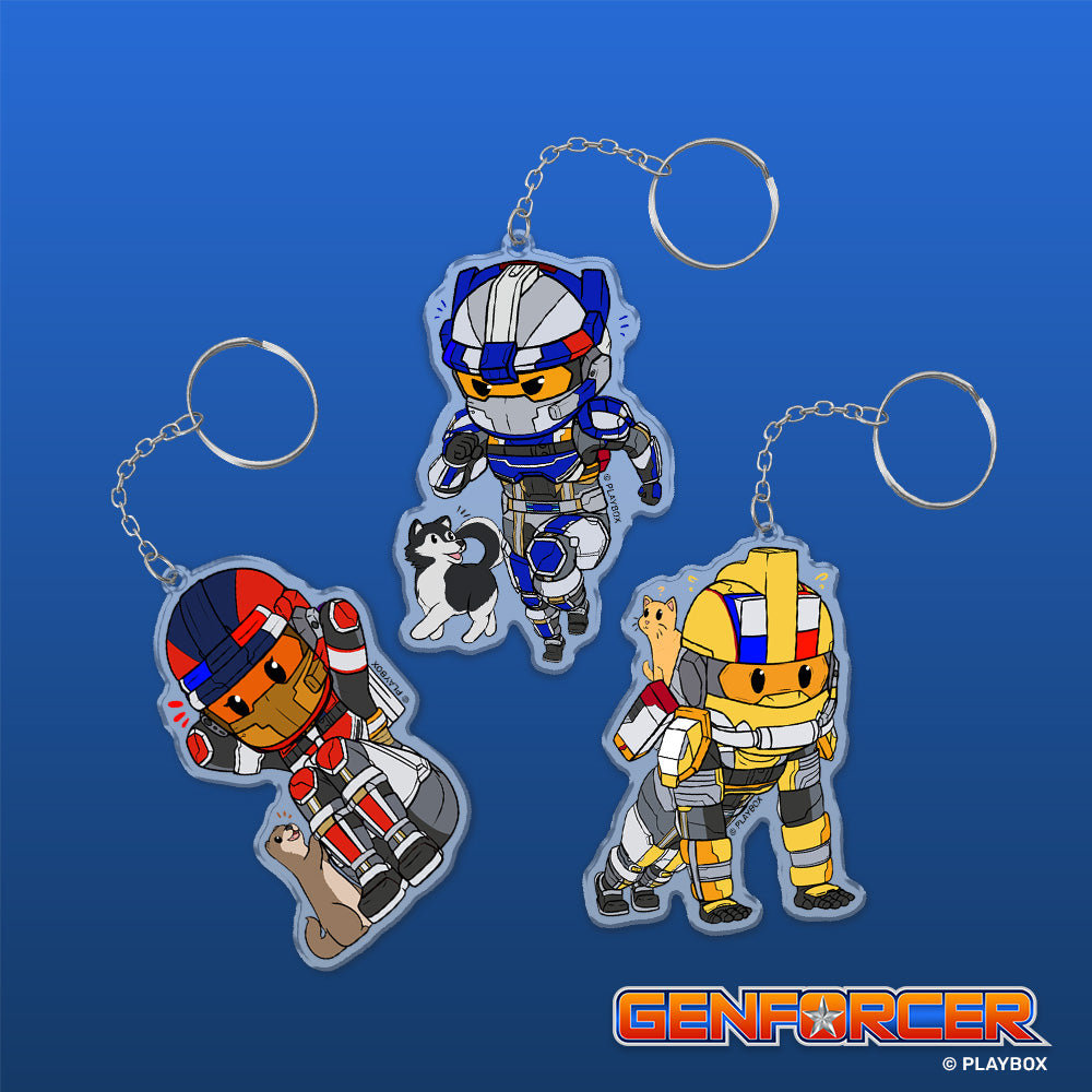 Genforcer IPPT SD Keychain Set of 3