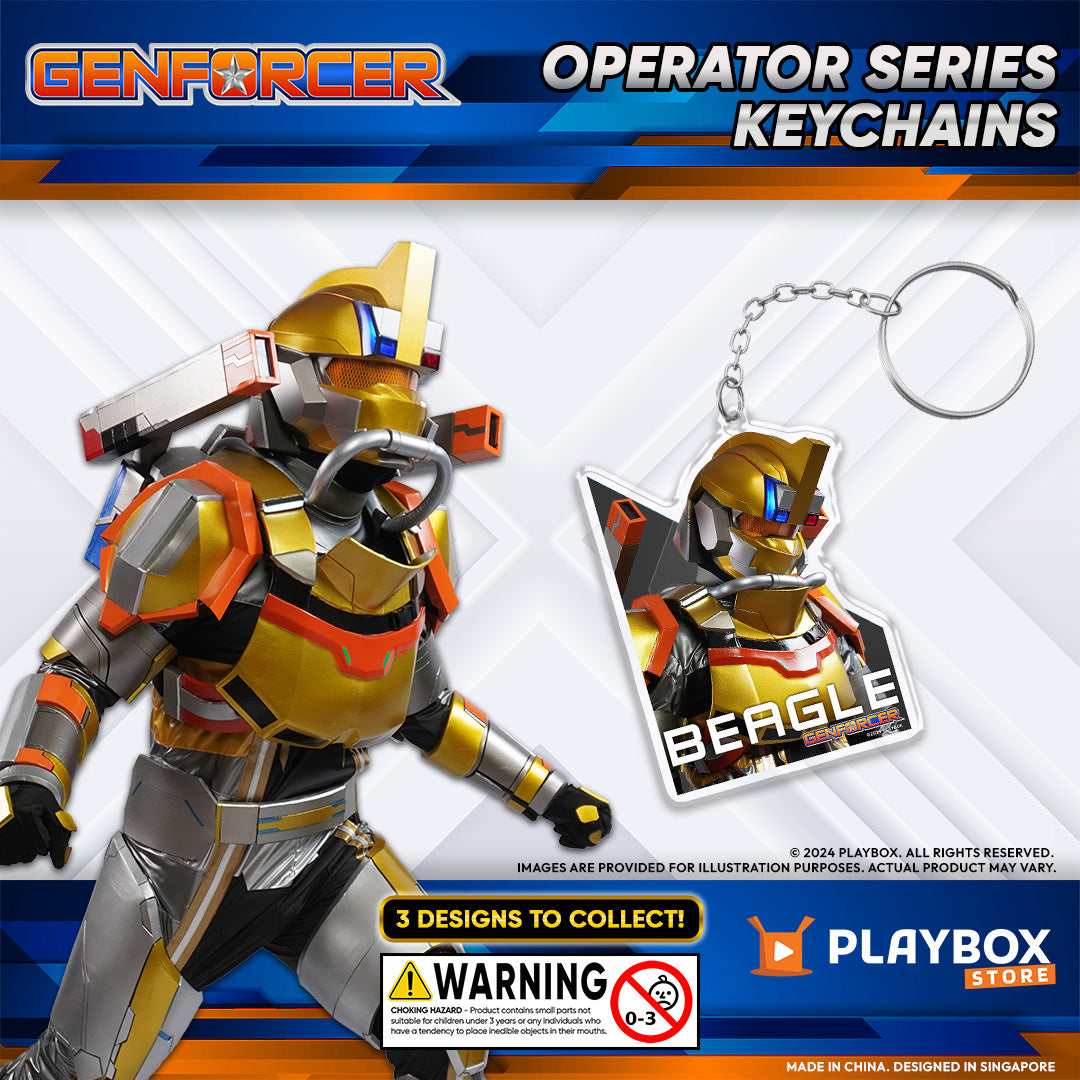 Genforcer Operator Keychain Beagle