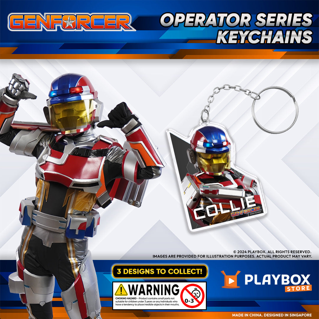 Genforcer Operator Keychain Collie