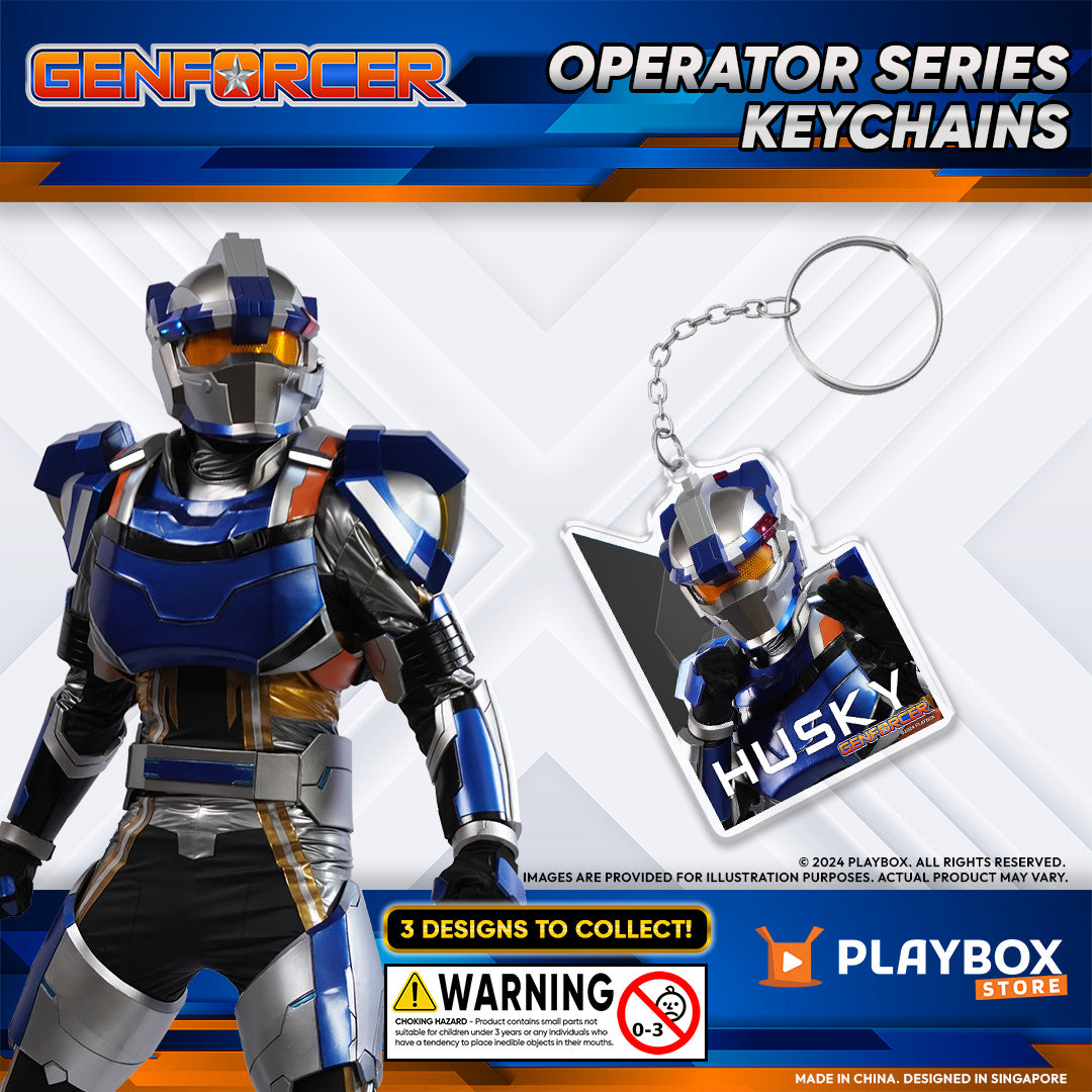 Genforcer Operator Keychain Husky