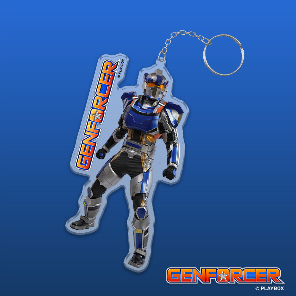 Genforcer Hero Keychain Husky