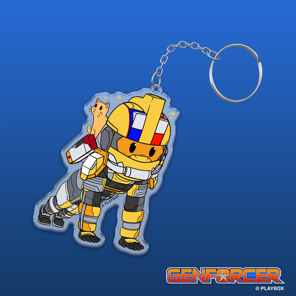 Genforcer IPPT SD Keychain Push Up Beagle