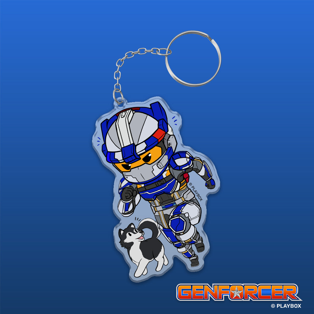 Genforcer IPPT SD Keychain Husky