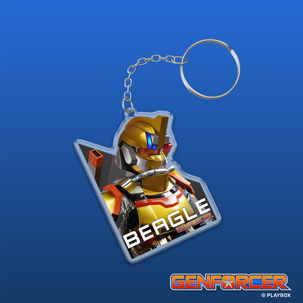 Genforcer Operator Keychain Beagle