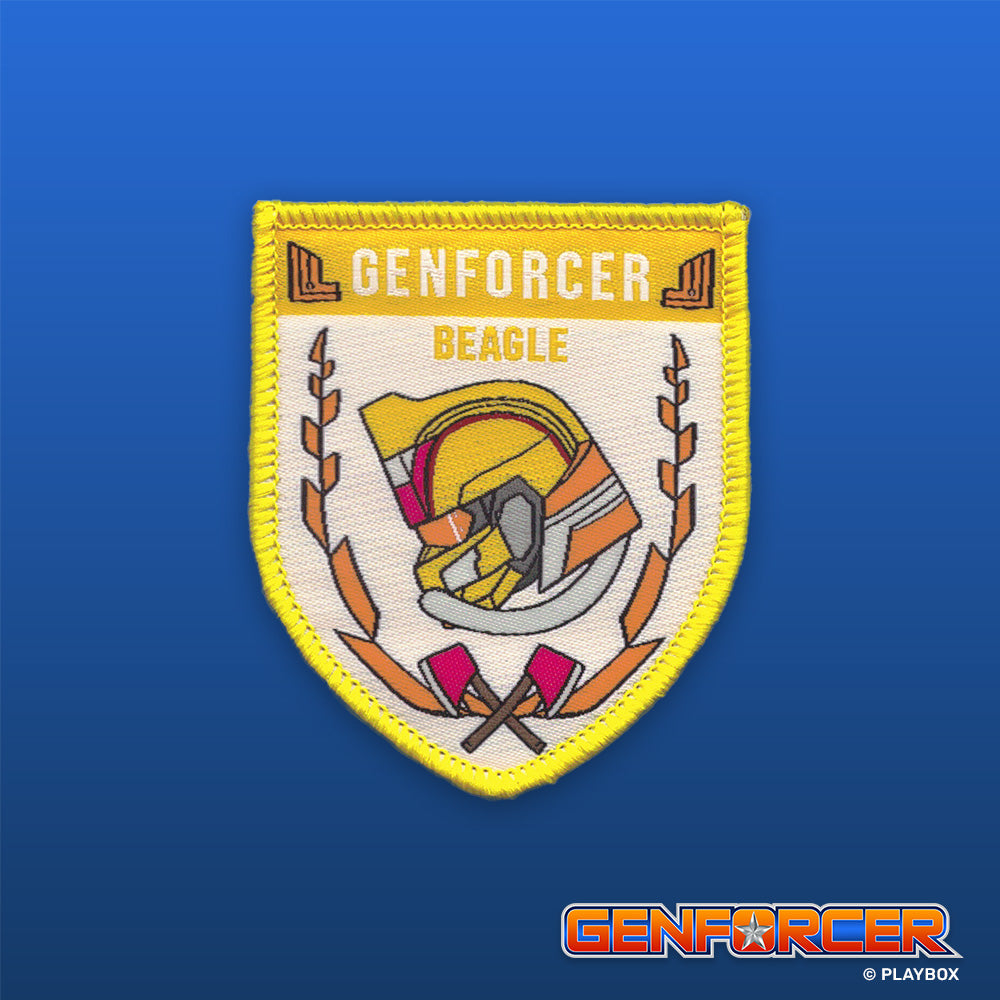 Genforcer Station Badge Woven Patch Beagle