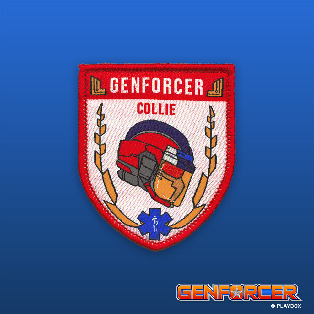 Genforcer Station Badge Woven Patch Set of 3