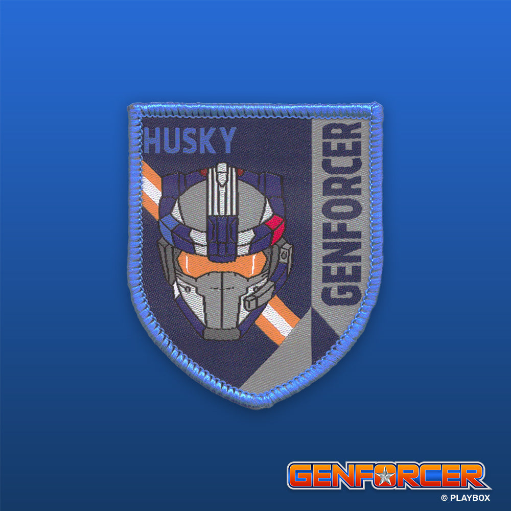 Genforcer Station Badge Woven Patch Husky